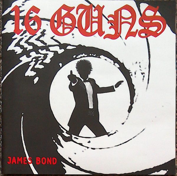 16 Guns – James Bond (knockoff album cover)
