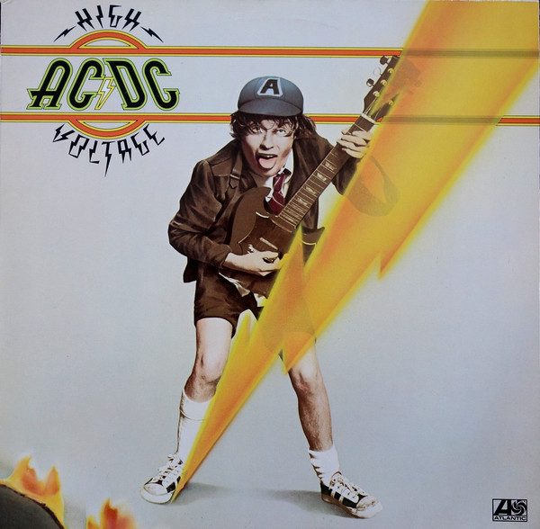 AC/DC – High Voltage (original album cover)