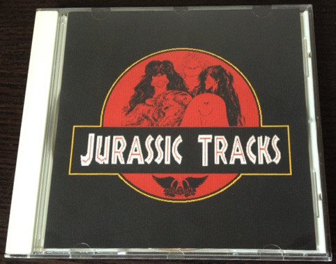 Aerosmith – Jurassic Tracks (knockoff album cover)