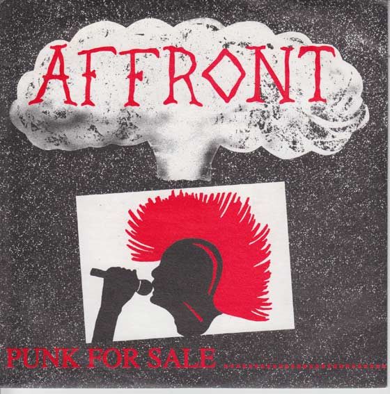 Affront – Punk For Sale (knockoff album cover)