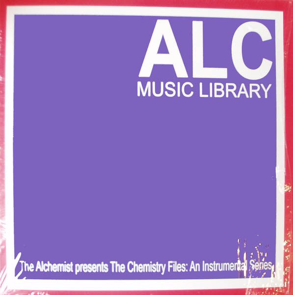 Alchemist – The Alchemist Presents The Chemistry Files: An Instrumental Series. Action/Drama (knockoff album cover)