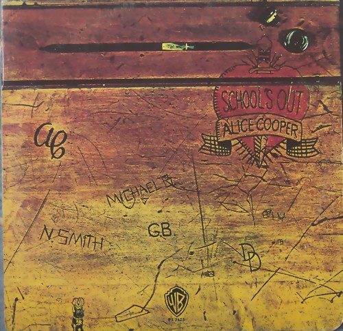 Alice Cooper – School's Out (knockoff album cover)