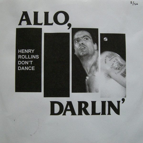 Allo, Darlin' – Henry Rollins Don't Dance (The Indietracks EP) (knockoff album cover)