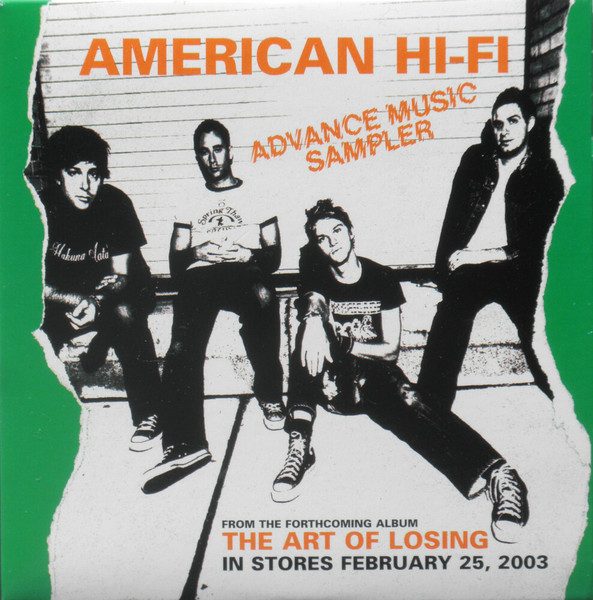 American Hi-Fi – The Art Of Losing (knockoff album cover)