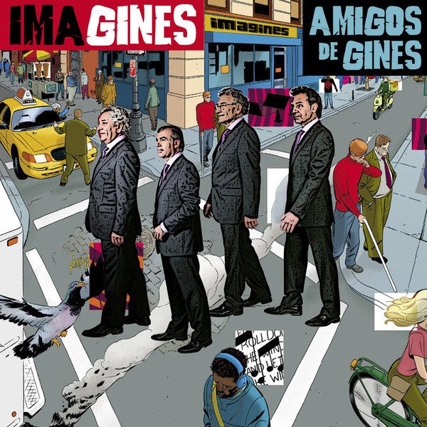 Amigos De Gines – Imagines (knockoff album cover)