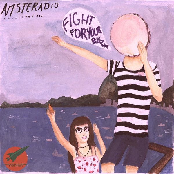 Amsteradio – Fight For Your Right (To Samba) (knockoff album cover)