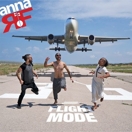 Anna RF – Flight Mode (knockoff album cover)