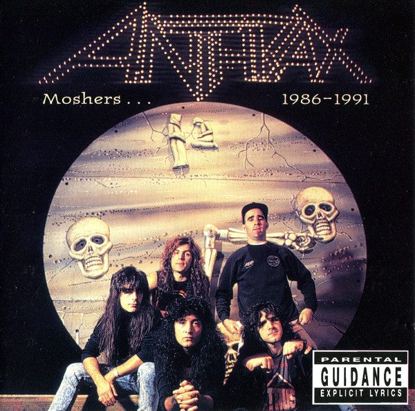 Anthrax – Moshers...1986-1991 (knockoff album cover)