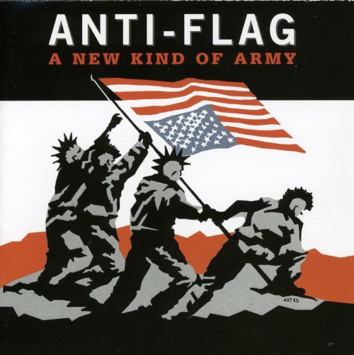 Anti-Flag – A New Kind Of Army (knockoff album cover)