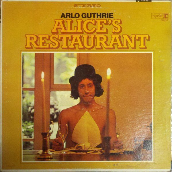 Arlo Guthrie – Alice's Restaurant (original album cover)
