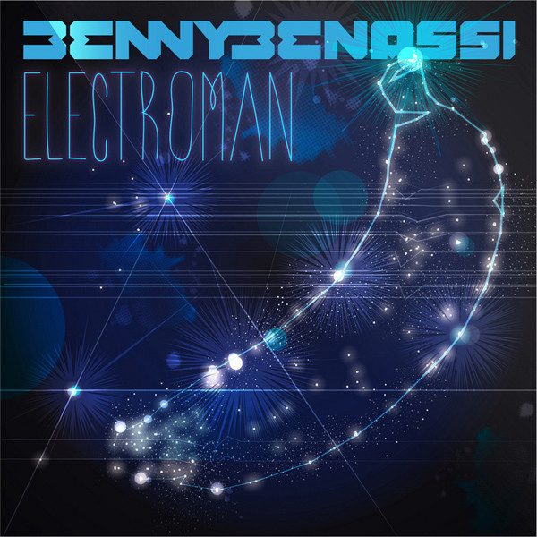 Benny Benassi – Electroman (knockoff album cover)