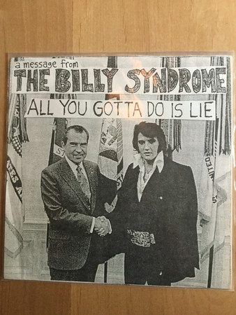Billy Syndrome – All You Gotta Do Is Lie (knockoff album cover)