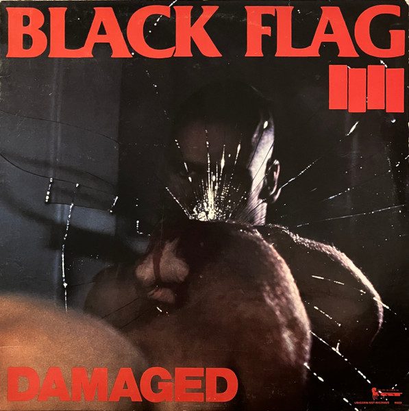 Black Flag – Damaged (original album cover)