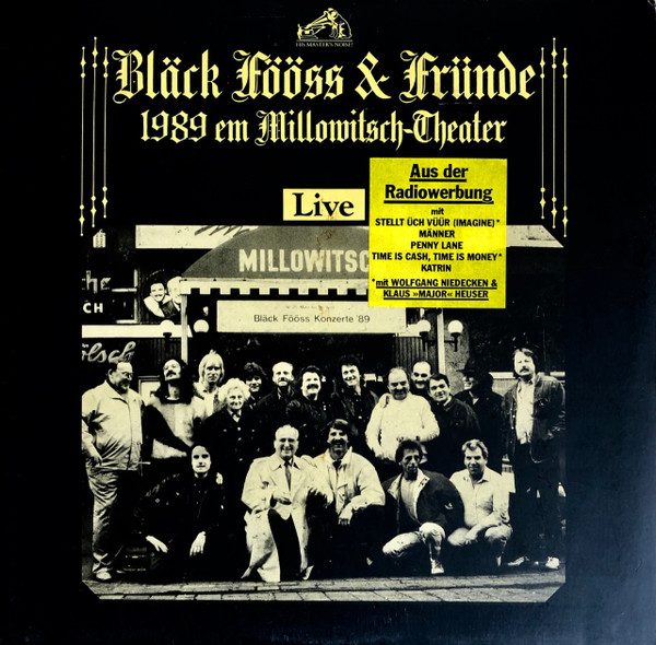 Bläck Fööss – Bläck Fööss & Fründe - 1989 Em Millowitsch-Theater (Live) (knockoff album cover)