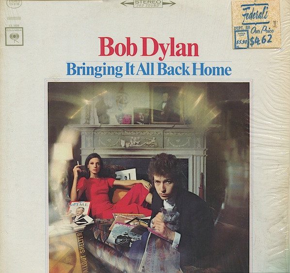 Bob Dylan – Bringing It All Back Home (original album cover)
