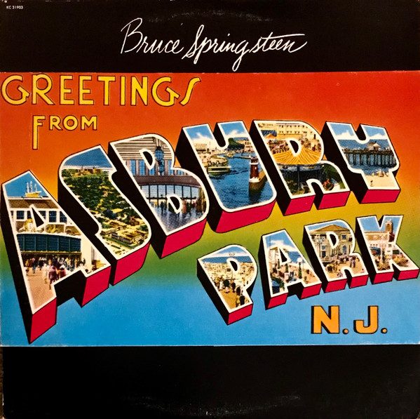 Bruce Springsteen – Greetings From Asbury Park, N.J. (original album cover)