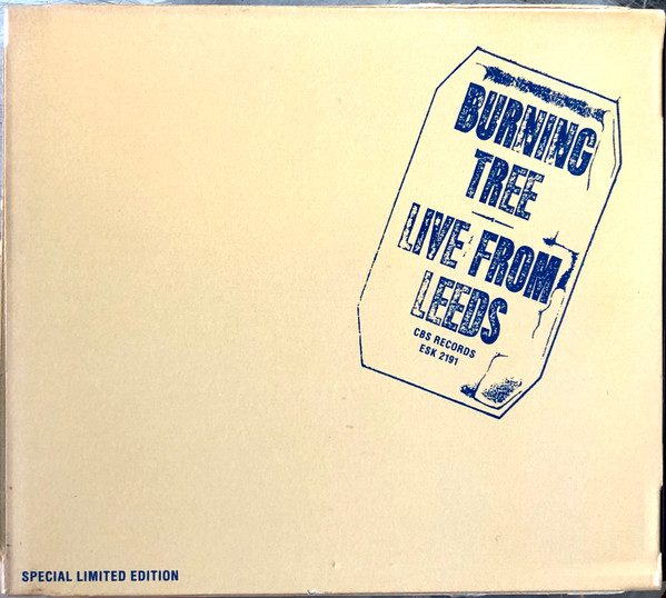 Burning Tree – Live From Leeds (knockoff album cover)