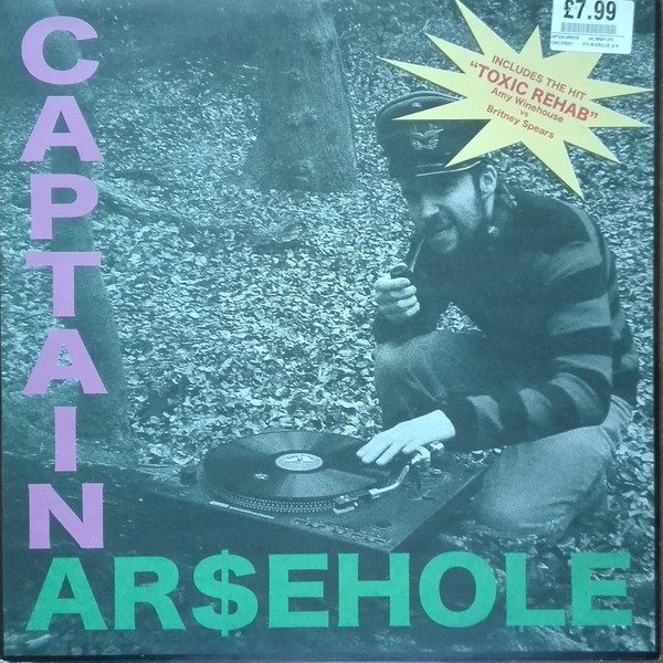 Captain Arsehole – Mash-Ups (knockoff album cover)