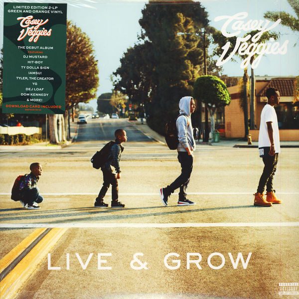 Casey Veggies – Live & Grow (knockoff album cover)