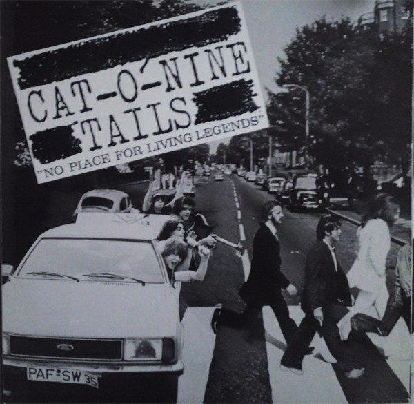 Cat-O-Nine Tails – No Place For Living Legends (knockoff album cover)