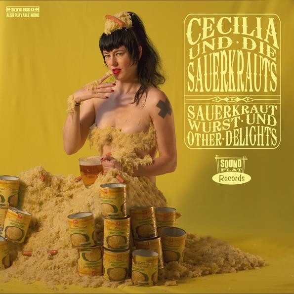 Cecilia Und Die Sauerkrauts – Sauerkraut, Wurst Und Other Delights (knockoff album cover)