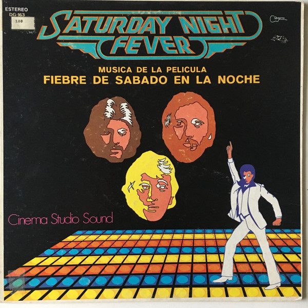 Cinema Studio Sound – Música De La Película Fiebre De Sabado En La Noche = Saturday Night Fever (knockoff album cover)