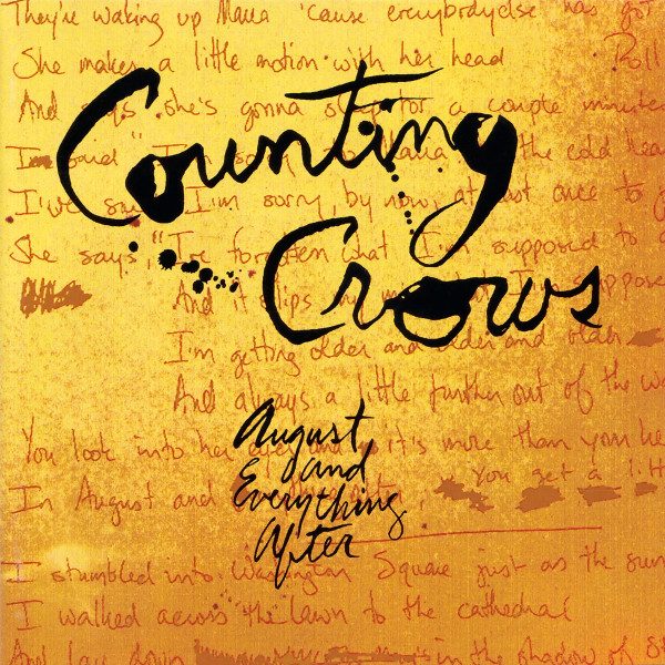 Counting Crows – August And Everything After (knockoff album cover)