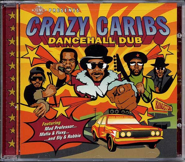 Crazy Caribs – Dance Hall Dub (knockoff album cover)