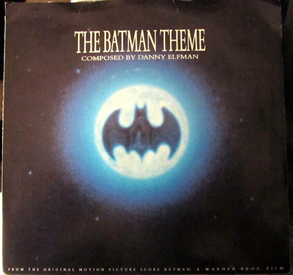Danny Elfman – The Batman Theme (original album cover)