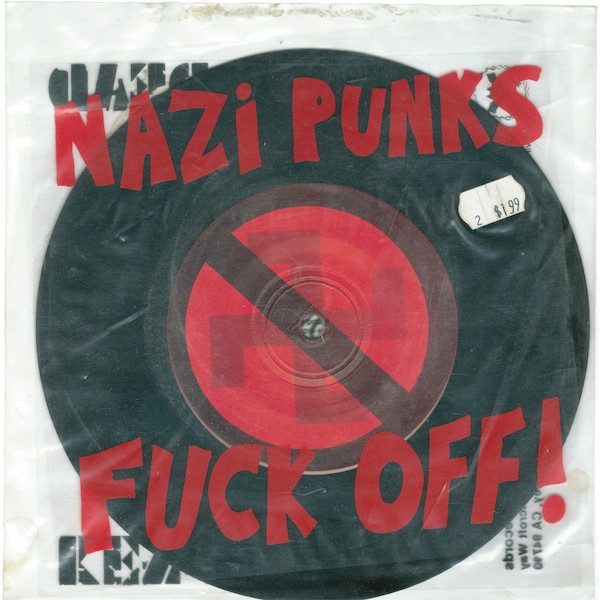 Dead Kennedys – Nazi Punks Fuck Off! / Moral Majority (original album cover)