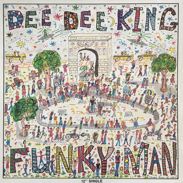 Dee Dee King – Funky Man (knockoff album cover)