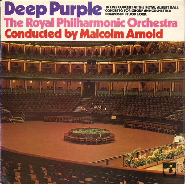 Deep Purple & The Royal Philharmonic Orchestra, Malcolm Arnold – Concerto For Group And Orchestra (original album cover)