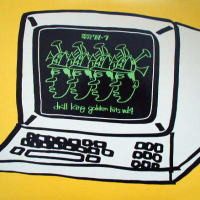 Denki Groove – Drillking Golden Hits Vol. 4 (knockoff album cover)