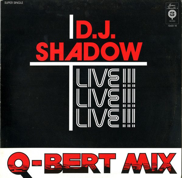 DJ Shadow – Q-Bert Mix (Live!!) (knockoff album cover)