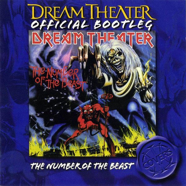 Dream Theater – Official Bootleg: The Number Of The Beast (knockoff album cover)