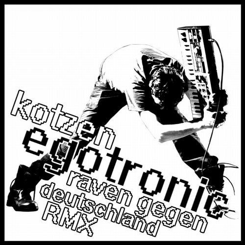 Egotronic – Kotzen / Raven Gegen Deutschland RMX (knockoff album cover)