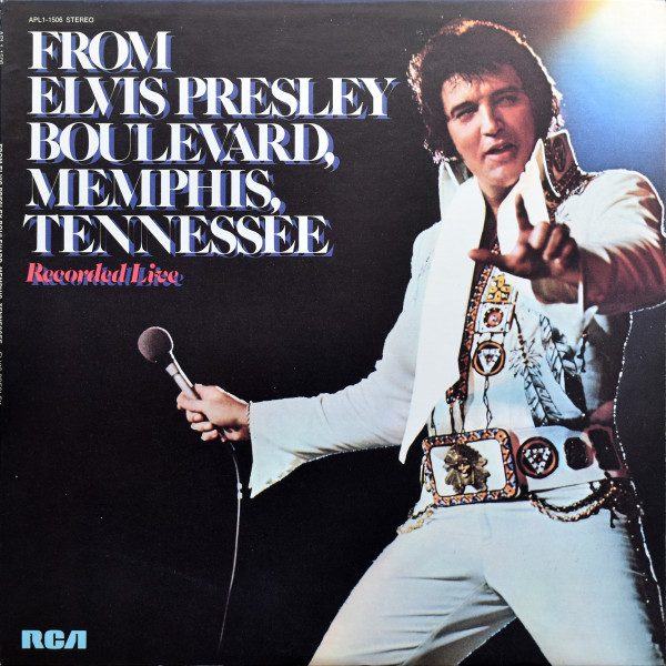 Elvis Presley – From Elvis Presley Boulevard, Memphis, Tennessee (original album cover)