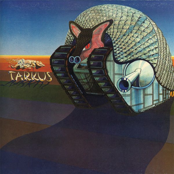 Emerson, Lake & Palmer – Tarkus (original album cover)