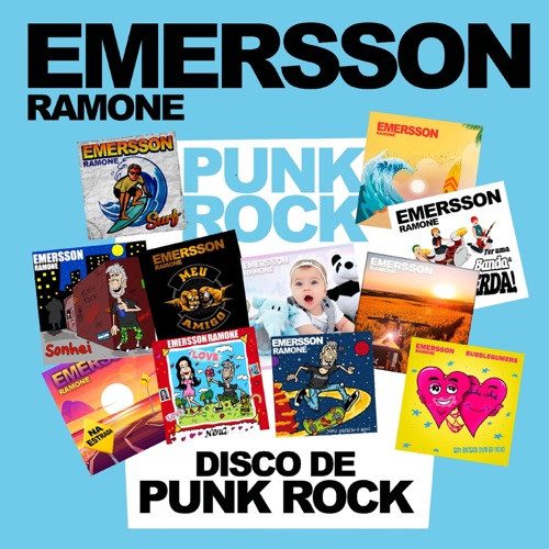 Emersson Ramone – Disco De Punk Rock (knockoff album cover)