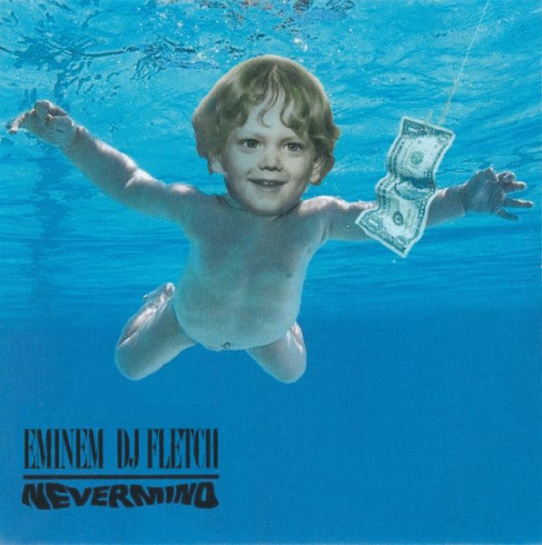 Eminem, DJ Fletch – Nevermind (knockoff album cover)