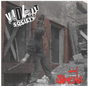 External Menace / Violent Society – External Menace / Violent Society (knockoff album cover)