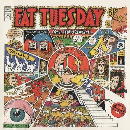 Fat Tuesday – Califuneral (knockoff album cover)