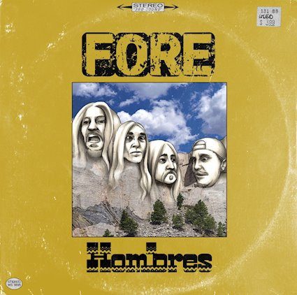 Fore – Hombres (knockoff album cover)
