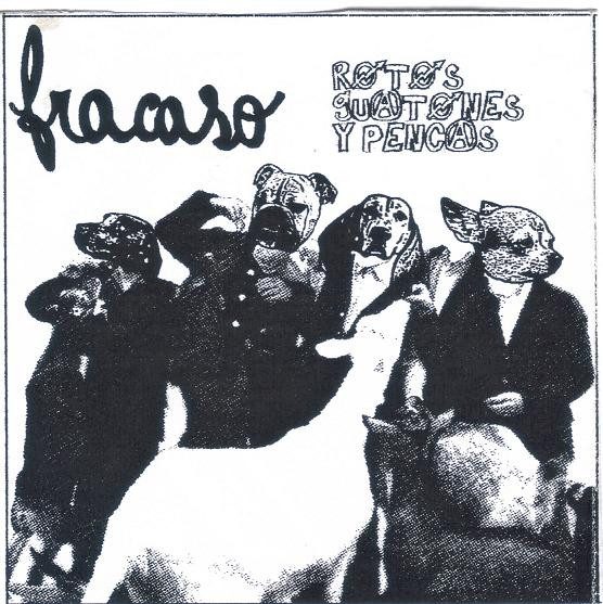 Fracaso – Rotos, guatones y pencas (knockoff album cover)