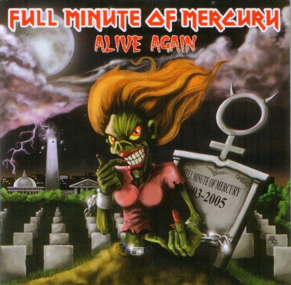 Full Minute Of Mercury – Alive Again (knockoff album cover)