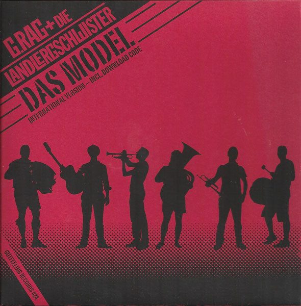 G.Rag + Die Landlergschwister – Das Model (knockoff album cover)