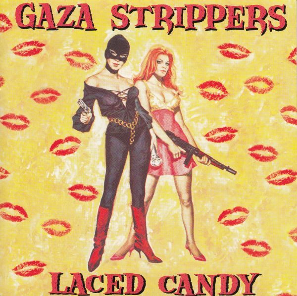Gaza Strippers – Laced Candy (knockoff album cover)