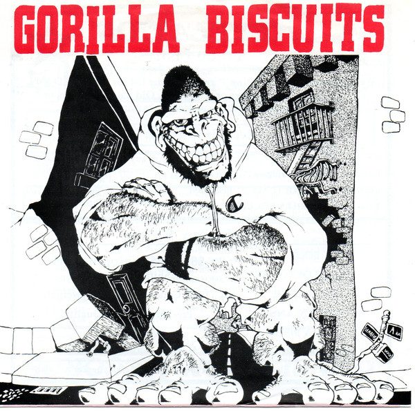 Gorilla Biscuits – Gorilla Biscuits (original album cover)