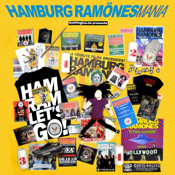 Hamburg Ramönes – Hamburg Ramönes Mania (knockoff album cover)