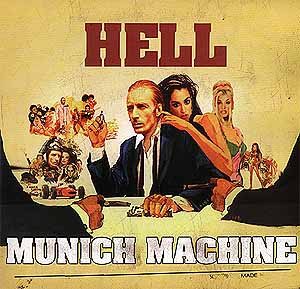 Hell – Munich Machine (knockoff album cover)